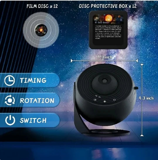 Smarova™ AstroGlow Galaxy Projector