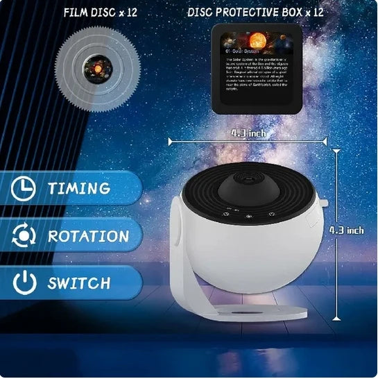 Smarova™ AstroGlow Galaxy Projector