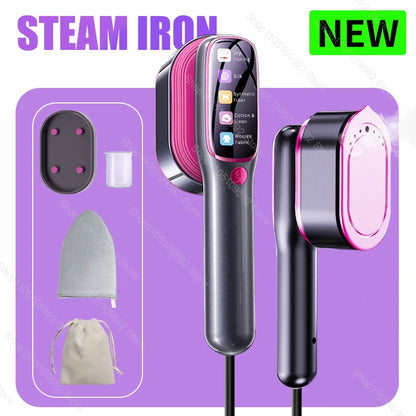 Handheld Steam Iron Garment Steamers Ironing Multi Functional  Machine Travel Portable Ironing Machine Garment Ironing Machine
