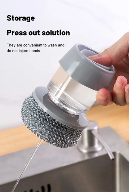 Smarova™ Soap-Dispensing Dish Brush