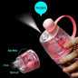 600ml New Creative Spray Water Bottle Portable Atomizing Bottles Outdoor Sports Gym Drinking Drinkware Bottles  Water Gourds