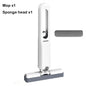 Small Handle Mop Folding Powerful Squeeze Mini Mop Self-squeezing Floor Washing Desk Window Car Mops To Clean Tiles and Walls
