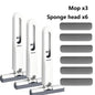 Small Handle Mop Folding Powerful Squeeze Mini Mop Self-squeezing Floor Washing Desk Window Car Mops To Clean Tiles and Walls