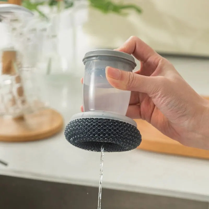 Smarova™ Soap-Dispensing Dish Brush