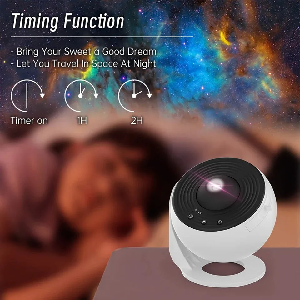Smarova™ AstroGlow Galaxy Projector