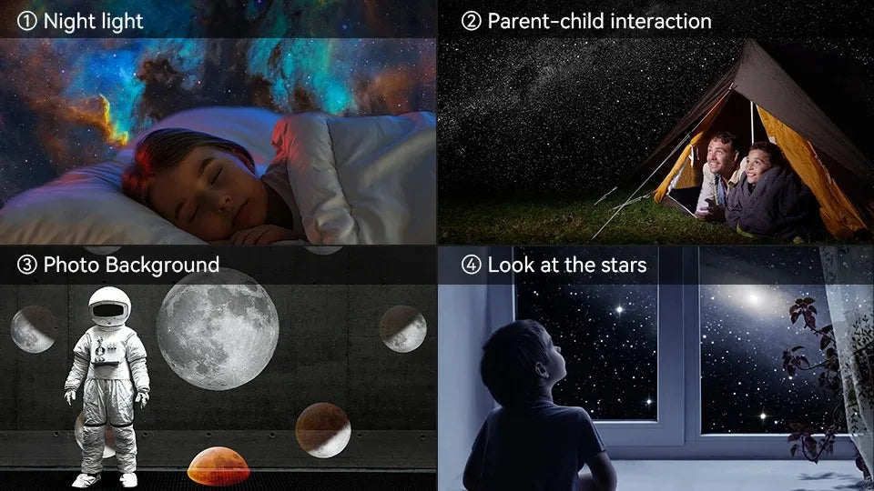 Smarova™ AstroGlow Galaxy Projector