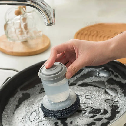 Smarova™ Soap-Dispensing Dish Brush